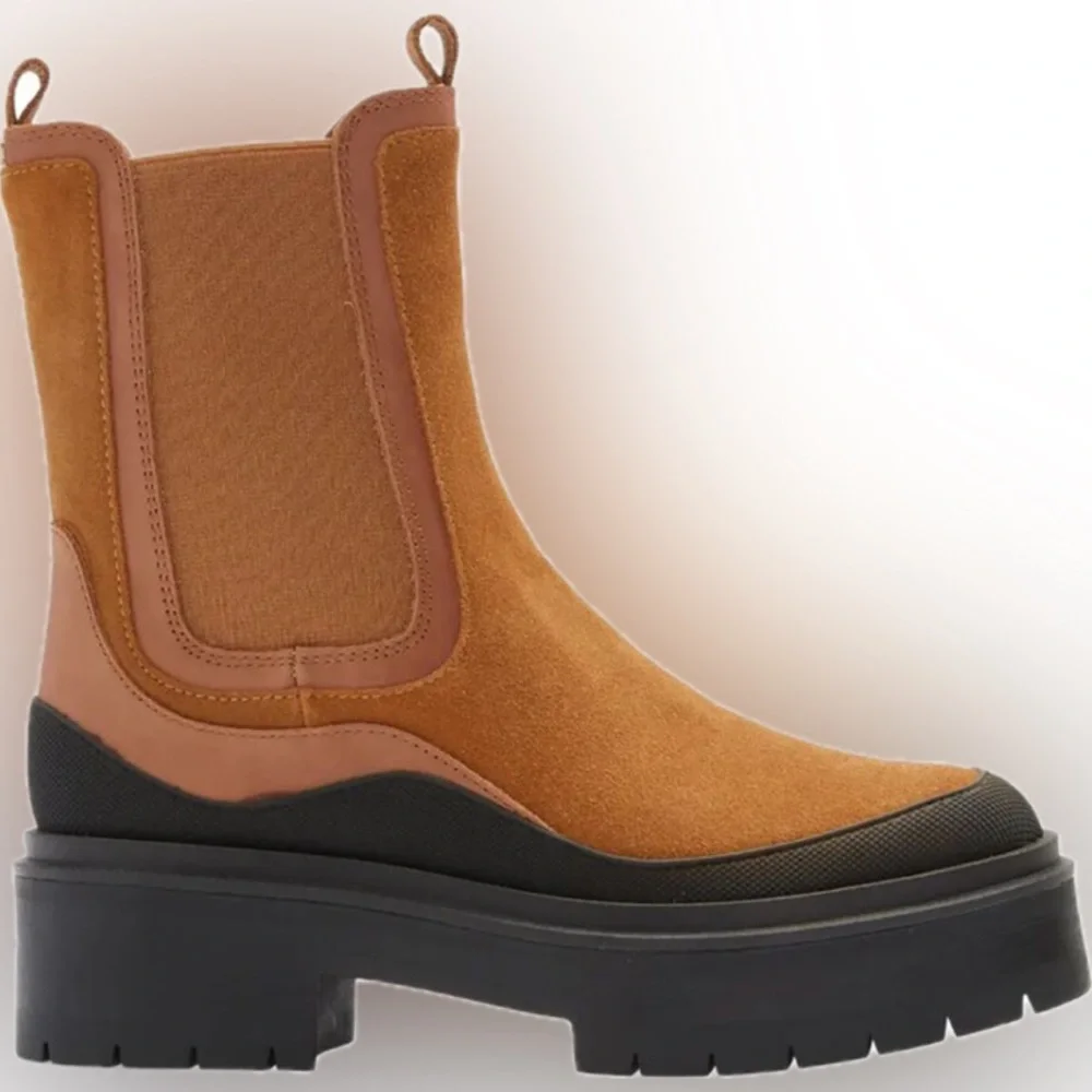 Sam Edelman Chelsea booties / leather - Picture 3 of 16